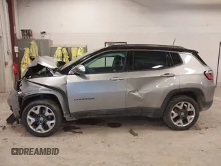 2019 Jeep Compass Limited with VIN 3C4NJDCB0KT656468, listed as a IAAI auction lot 42221300 with 105,115 mi miles and . Bid and sale history available at DreamBid. Image 14.