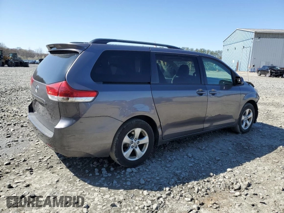 2014 Toyota Sienna LE AAS with VIN 5TDKK3DC6ES511466, listed as a Copart auction lot 52517555 with 142,744 mi miles and Salvage Title. Bid and sale history available at DreamBid. Image 3.