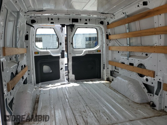 2021 Ford Transit Cargo with VIN 1FTBR1Y84MKA35617, listed as a Copart auction lot 56629234 with Not provided miles and . Bid and sale history available at DreamBid. Image 10.