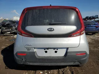 2020 Kia Soul LX with VIN KNDJ23AU3L7716534, listed as a Copart auction lot 48607975 with 0 mi miles and Salvage Title. Bid and sale history available at carsss.com. Image 6.