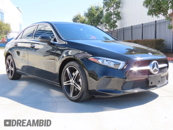 2021 Mercedes-Benz A 220 with VIN W1K3G4EB2MJ315124, listed as a Copart auction lot 46892265 with 26,916 mi miles and Salvage Title. Bid and sale history available at DreamBid. Image 1.
