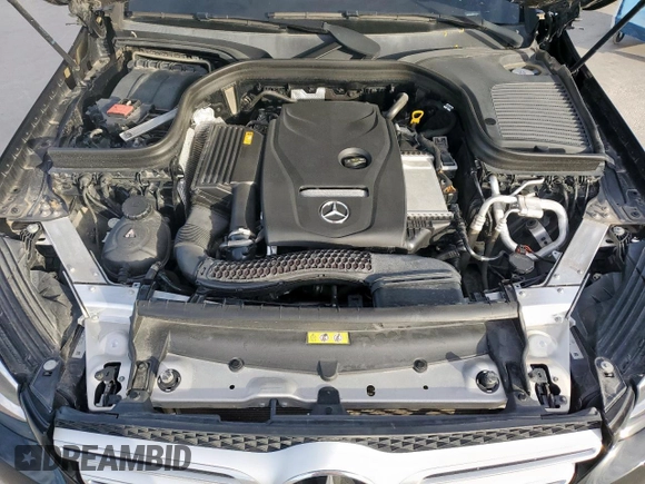 2019 Mercedes-Benz GLC 300 with VIN WDC0G4JB0KV171740, listed as a Copart auction lot 65923285 with 33,764 mi miles and Clean title. Bid and sale history available at DreamBid. Image 12.