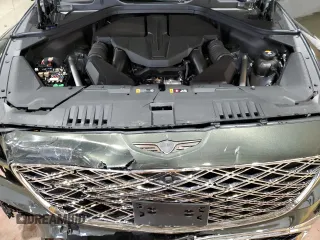 2025 Genesis GV80 Prestige z VIN KMUHEESC4SU250360, wystawiony jako Copart lot #55827155 z przebiegiem 3 214 mil mil oraz Szkoda całkowita • Salvage title. Historia ofert i sprzedaży dostępna na DreamBid. Obrazek 12.
