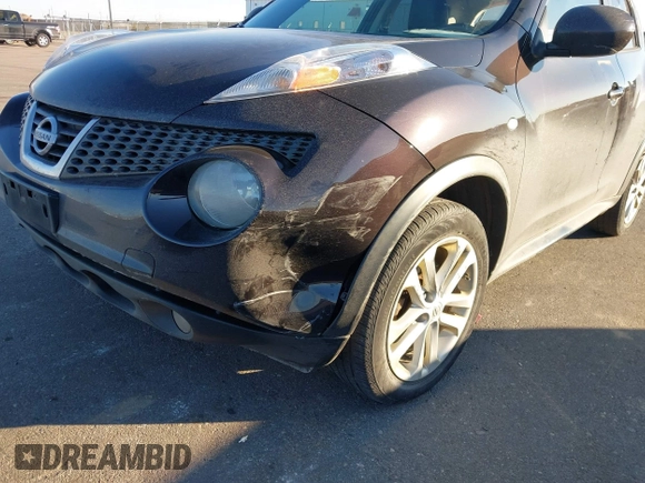 2014 Nissan Juke S with VIN JN8AF5MV7ET360088, listed as a IAAI auction lot 41480078 with 74,545 mi miles. Bid and sale history available at carsss.com. Image 6.
