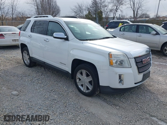 2011 GMC Terrain SLT-2 with VIN 2CTFLXE52B6309045, listed as a IAAI auction lot 41522826 with 115,578 mi miles. Bid and sale history available at carsss.com. Image 1.