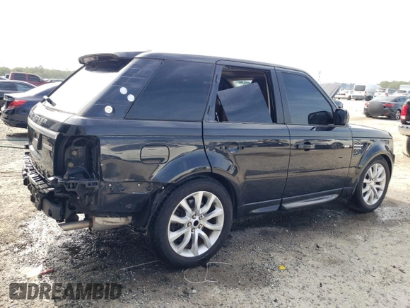 2012 Land Rover Range Rover Sport HSE Lux with VIN SALSK2D44CA722137, listed as a Copart auction lot 55095065 with 109,652 mi miles and Salvage Title. Bid and sale history available at DreamBid. Image 3.