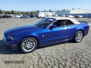 2013 Ford Mustang V6 with VIN 1ZVBP8EM0D5246583, listed as a Copart auction lot 56225965 with 126,045 mi miles and Salvage title. Bid and sale history available at DreamBid. Image 1.