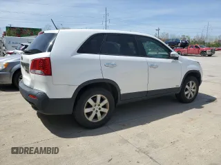 2011 Kia Sorento LX with VIN 5XYKTCA15BG027989, listed as a Copart auction lot 54152835 with 232,372 mi miles and Clean Title. Bid and sale history available at DreamBid. Image 3.