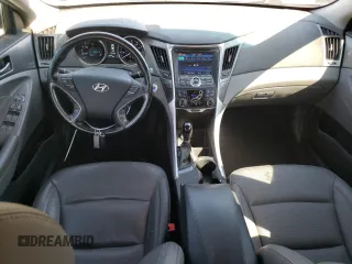 2013 Hyundai Sonata Hybrid with VIN KMHEC4A45DA100256, listed as a Copart auction lot 48744145 with 74,753 mi miles and Salvage Title. Bid and sale history available at carsss.com. Image 8.