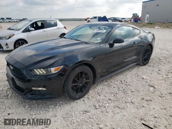 2015 Ford Mustang EcoBoost with VIN 1FA6P8TH7F5369655, listed as a Copart auction lot 55894955 with 148,484 mi miles and Clean title. Bid and sale history available at DreamBid. Image 1.