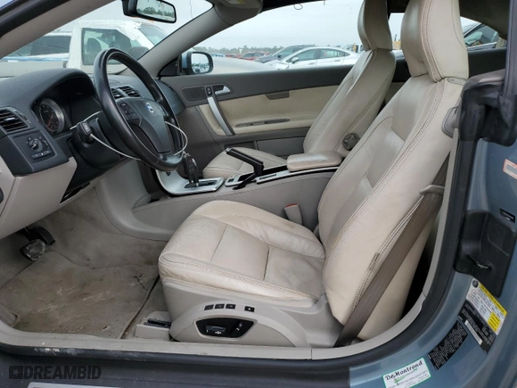 2011 Volvo C70 with VIN YV1672MC2BJ120881, listed as a Copart auction lot 47191215 with 80,707 mi miles and Clean Title. Bid and sale history available at carsss.com. Image 7.