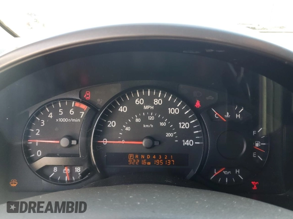 2007 Nissan Armada SE z VIN 5N1BA08A27N722095, wystawiony jako Copart lot #51247875 z przebiegiem 195 137 mil mil oraz Szkoda całkowita • Salvage title. Historia ofert i sprzedaży dostępna na DreamBid. Obrazek 9.