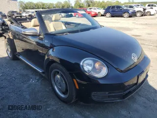 2013 Volkswagen Beetle 50s Edition with VIN 3VW5P7AT8DM801715, listed as a Copart auction lot 57487785 with 107,585 mi miles and Salvage title. Bid and sale history available at DreamBid. Image 4.
