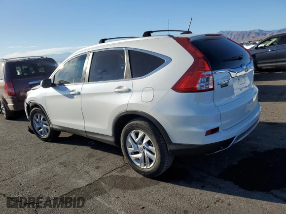 2015 Honda CR-V EX-L with VIN 5J6RM4H78FL109134, listed as a Copart auction lot 88970275 with 105,261 mi miles and Salvage Title. Bid and sale history available at DreamBid. Image 2.