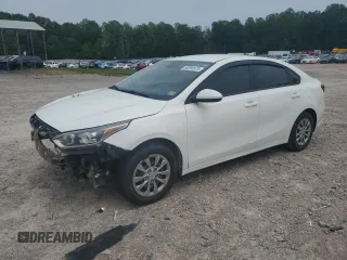 2021 Kia Forte LXS with VIN 3KPF24AD4ME299907, listed as a Copart auction lot 59294975 with 59,488 mi miles and Salvage title. Bid and sale history available at DreamBid. Image 1.