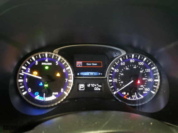 2014 Infiniti QX60 Hybrid with VIN 5N1CL0MM3EC505033, listed as a Copart auction lot 50041515 with 127,047 mi miles and Salvage Title. Bid and sale history available at carsss.com. Image 9.