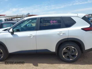 2025 Nissan Rogue SV with VIN 5N1BT3BA4SC796336, listed as a IAAI auction lot 42121637 with 10,193 mi miles. Bid and sale history available at carsss.com. Image 15.