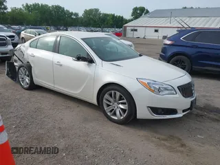 2014 Buick Regal with VIN 2G4GK5EX6E9258589, listed as a IAAI auction lot 42394279 with 111,812 mi miles and . Bid and sale history available at DreamBid. Image 1.