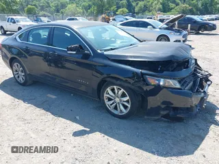 2017 Chevrolet Impala LT with VIN 1G1105S37HU173147, listed as a IAAI auction lot 42540361 with 173,295 mi miles and . Bid and sale history available at DreamBid. Image 1.