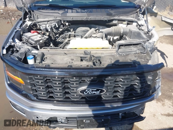 2024 Ford F-150 STX with VIN 1FTFW2L58RKD23158, listed as a IAAI auction lot 41525989 with 20,247 mi miles and . Bid and sale history available at carsss.com. Image 10.