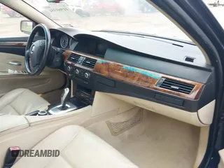 2008 BMW 5 Series 528i with VIN WBANU53568C113344, listed as a IAAI auction lot 41960354 with 194,459 mi miles and . Bid and sale history available at carsss.com. Image 5.