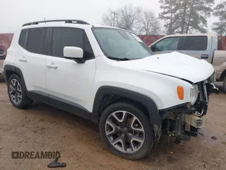 2018 Jeep Renegade Latitude z VIN ZACCJABBXJPH80468, wystawiony jako IAAI lot #41614749 z przebiegiem 104 159 mil mil oraz . Historia ofert i sprzedaży dostępna na DreamBid. Obrazek 1.