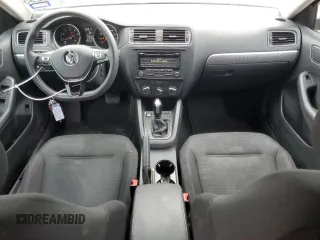 2015 Volkswagen Jetta Sedan 1.8T SE w/Connectivity with VIN 3VWD07AJXFM307406, listed as a Copart auction lot 46159295 with 125,168 mi miles and Salvage Title. Bid and sale history available at carsss.com. Image 8.