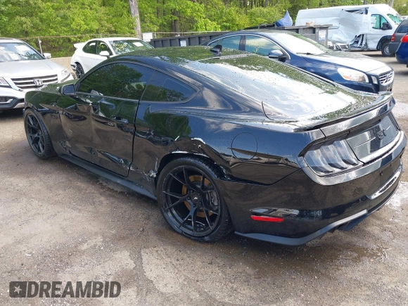 2022 Ford Mustang GT with VIN 1FA6P8CF3N5133730, listed as a IAAI auction lot 42150173 with 43,233 mi miles and . Bid and sale history available at DreamBid. Image 3.