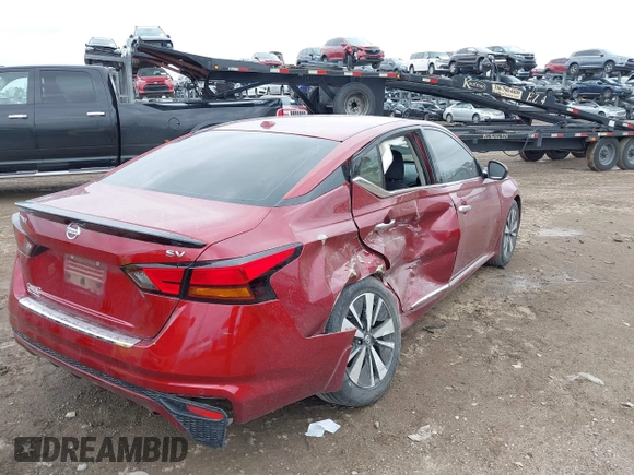 2019 Nissan Altima SV z VIN 1N4BL4DV6KC136296, wystawiony jako IAAI lot #41709858 z przebiegiem 92 038 mil mil oraz . Historia ofert i sprzedaży dostępna na DreamBid. Obrazek 4.