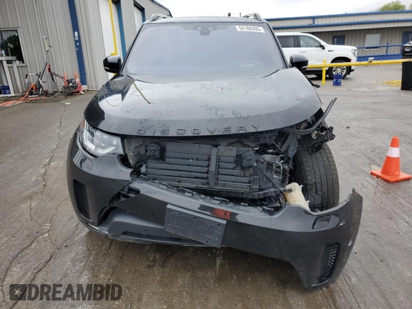 2017 Land Rover Discovery HSE Luxury with VIN SALRHBBV6HA025441, listed as a Copart auction lot 52100395 with 91,179 mi miles and Salvage Title. Bid and sale history available at carsss.com. Image 5.