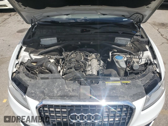 2015 Audi Q5 Premium Plus with VIN WA1LFAFPXFA093161, listed as a Copart auction lot 56824935 with 124,365 mi miles and Clean title. Bid and sale history available at DreamBid. Image 12.