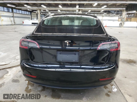 2023 Tesla Model 3 with VIN 5YJ3E1EA5PF439017, listed as a Copart auction lot 53694145 with 73,875 mi miles and Salvage Title. Bid and sale history available at DreamBid. Image 6.