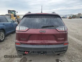 2019 Jeep Cherokee Trailhawk Elite z VIN 1C4PJMBN7KD211588, wystawiony jako Copart lot #49307824 z przebiegiem 54 781 mil mil oraz Szkoda całkowita • Salvage title. Historia ofert i sprzedaży dostępna na DreamBid. Obrazek 6.