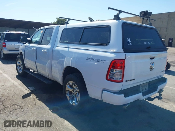 2022 Ram 1500 Big Horn with VIN 1C6SRFBT9NN397346, listed as a IAAI auction lot 42327129 with Not provided miles and . Bid and sale history available at DreamBid. Image 3.