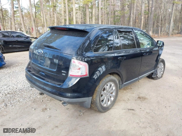 2007 Ford Edge SEL PLUS with VIN 2FMDK49C67BA64306, listed as a IAAI auction lot 41704309 with 216,627 mi miles. Bid and sale history available at carsss.com. Image 4.