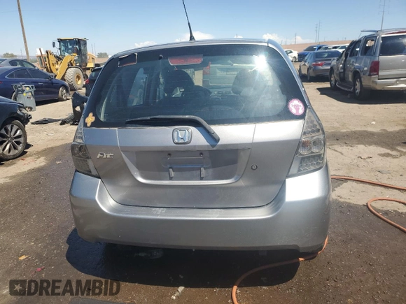 2007 Honda Fit with VIN JHMGD38487S036026, listed as a Copart auction lot 67660424 with 196,121 mi miles and Salvage Title. Bid and sale history available at carsss.com. Image 6.