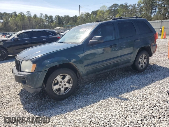 2005 Jeep Grand Cherokee Laredo with VIN 1J4GS48K45C533295, listed as a Copart auction lot 50912835 with 222,440 mi miles and Salvage Title. Bid and sale history available at DreamBid. Image 1.
