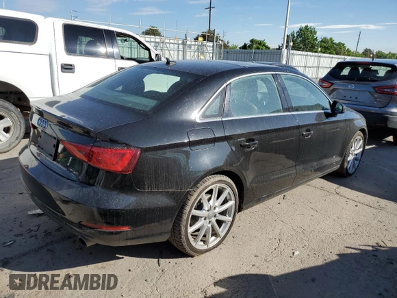 2015 Audi A3 2.0T Premium Plus with VIN WAUEFGFF3F1116155, listed as a Copart auction lot 53770663 with 75,584 mi miles. Bid and sale history available at carsss.com. Image 3.