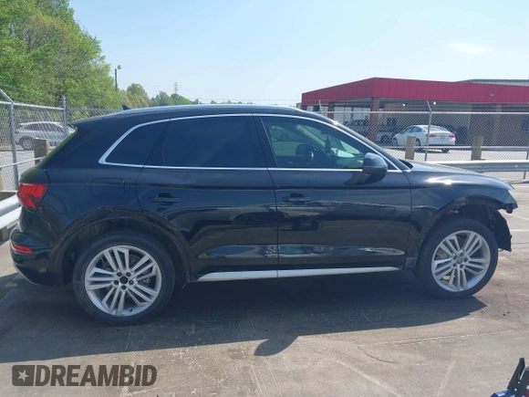 2018 Audi Q5 Premium Plus with VIN WA1BNAFY4J2087219, listed as a IAAI auction lot 42023014 with 146,489 mi miles and . Bid and sale history available at DreamBid. Image 13.