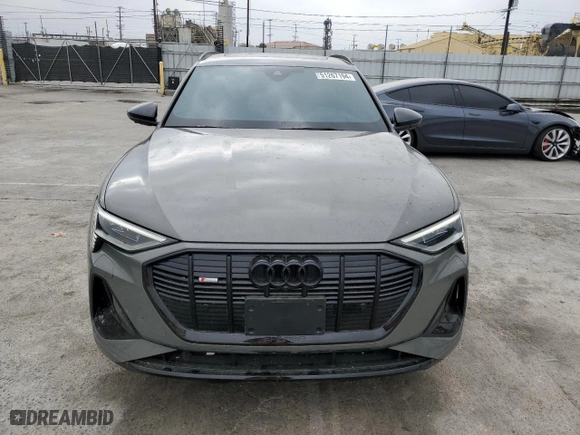 2023 Audi e-tron Prestige with VIN WA1VABGE7PB004121, listed as a Copart auction lot 51267194 with NaN miles and Salvage Title. Bid and sale history available at carsss.com. Image 5.