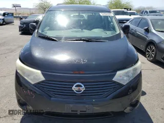 2014 Nissan Quest S with VIN JN8AE2KP7E9102009, listed as a Copart auction lot 52460355 with 153,947 mi miles and Salvage Title. Bid and sale history available at carsss.com. Image 5.