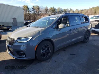 2021 Chrysler Pacifica Hybrid Limited z VIN 2C4RC1S73MR517853, wystawiony jako Copart lot #88283675 z przebiegiem 27 900 mil mil oraz Szkoda całkowita • Salvage title. Historia ofert i sprzedaży dostępna na DreamBid. Obrazek 1.