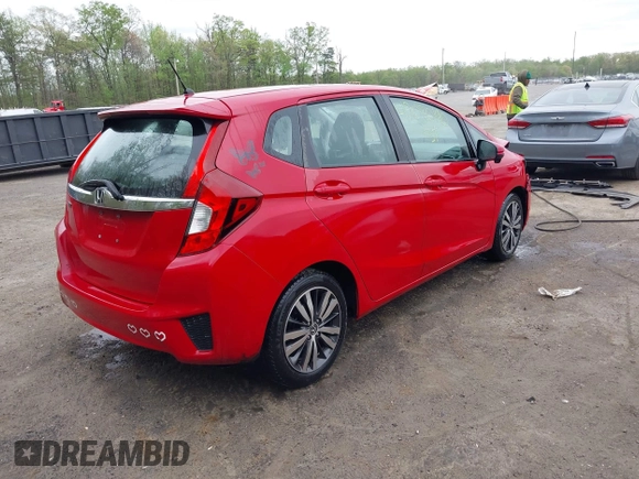 2015 Honda Fit EX-L with VIN 3HGGK5H81FM756461, listed as a IAAI auction lot 42080190 with 35,711 mi miles and . Bid and sale history available at DreamBid. Image 4.