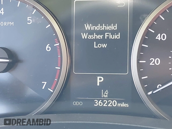 2020 Lexus NX 300 with VIN JTJGARBZ7L5017748, listed as a IAAI auction lot 42643962 with 36,220 mi miles and . Bid and sale history available at DreamBid. Image 16.