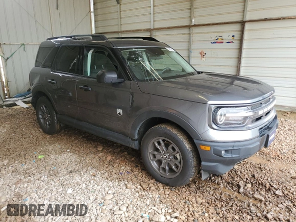 2021 Ford Bronco Sport Big Bend with VIN 3FMCR9B6XMRA17625, listed as a Copart auction lot 59707815 with 45,811 mi miles and Salvage title. Bid and sale history available at DreamBid. Image 4.