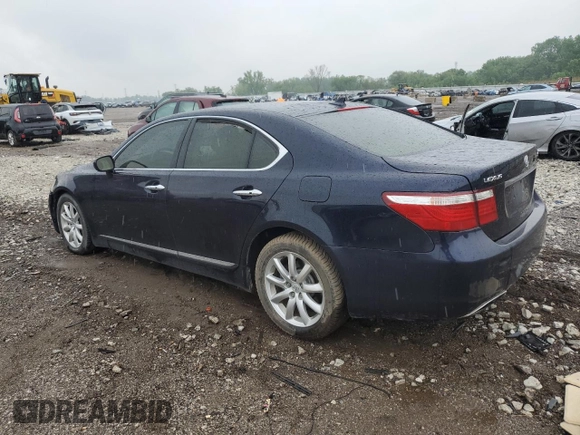 2008 Lexus LS 460 с VIN JTHBL46FX85055328, выставлен на аукционе Copart как лот 59573745 с пробегом 158 931 миль миль и Списание • Salvage title. История ставок и продаж доступна на DreamBid. Изображение 2.