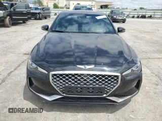 2019 Genesis G70 Advanced with VIN KMTG44LA0KU037450, listed as a Copart auction lot 56333775 with 55,434 mi miles and Clean title. Bid and sale history available at DreamBid. Image 5.