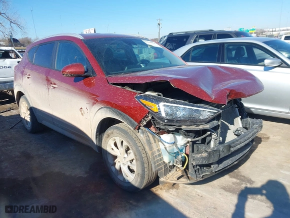 2019 Hyundai Tucson Value with VIN KM8J33A40KU077246, listed as a IAAI auction lot 41344888 with 72,259 mi miles. Bid and sale history available at carsss.com. Image 1.