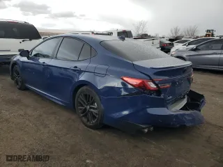 2025 Toyota Camry LE with VIN 4T1DAACK5SU003145, listed as a Copart auction lot 43079735 with 437 mi miles and Salvage Title. Bid and sale history available at carsss.com. Image 2.