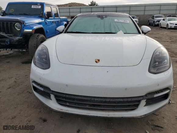 2017 Porsche Panamera with VIN WP0AA2A74HL102677, listed as a Copart auction lot 79771384 with 0 mi miles and Salvage Title. Bid and sale history available at carsss.com. Image 5.